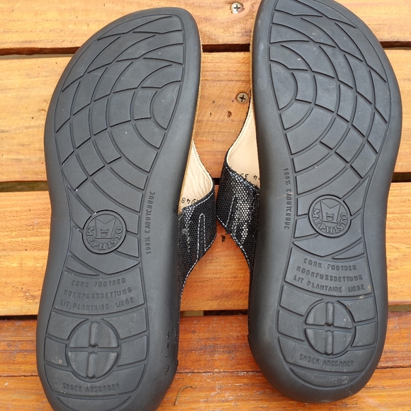 🦋 Sandals mephisto color black Size 39 - Picture 5 of 7